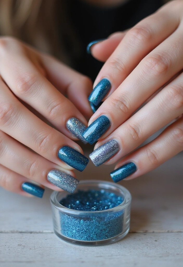 20 Trendy Nail Designs You Can DIY at Home (Wait Until You See #14!) - 5. Glitter Gradient