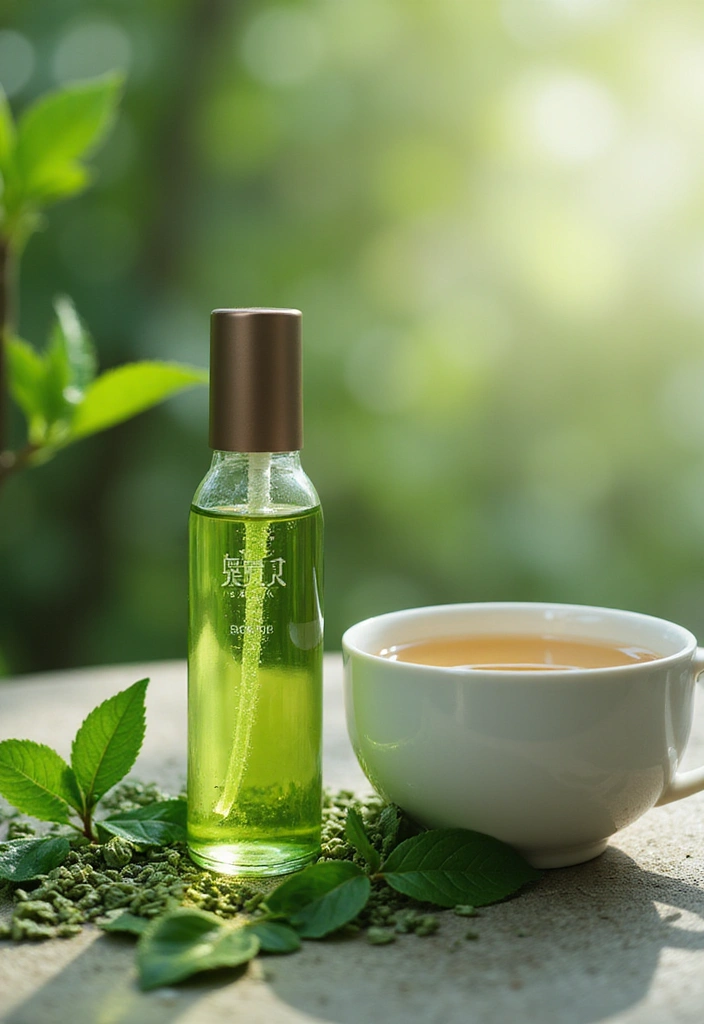 15 Anti-Aging Serums You Need to Try Before You Turn 30 (Your Skin Will Thank You!) - 7. Green Tea Serum - Soothing and Protecting