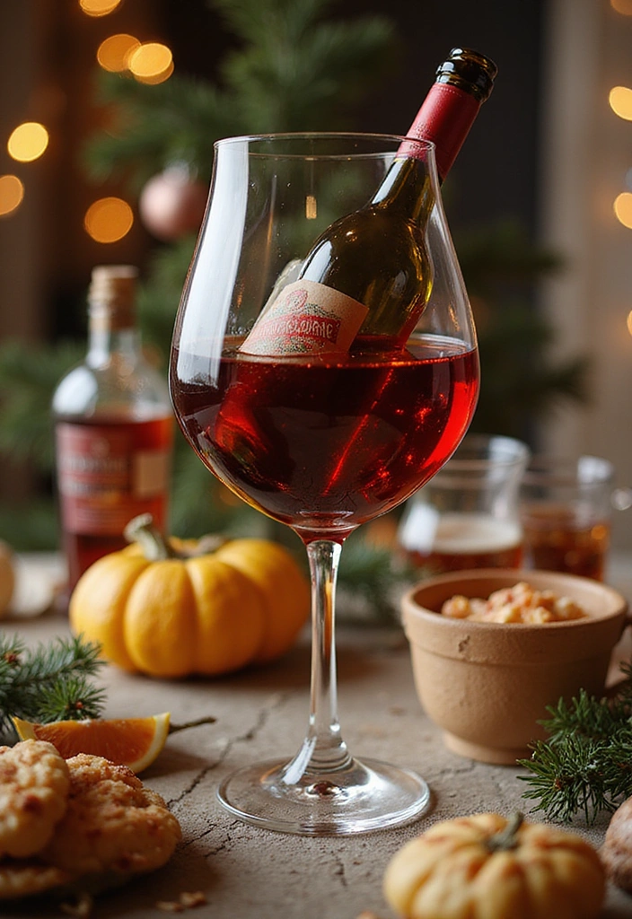 25 Hilariously Unique White Elephant Gifts That'll Steal the Show (You'll Be Laughing at #12!) - 8. Giant Wine Glass