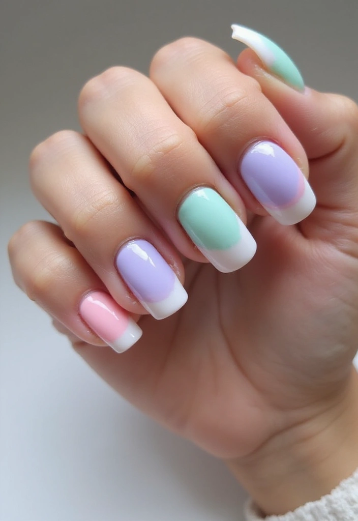9 Ombre French Nail Techniques That Will Leave You Breathless (Learn #3!) - 1. Classic Pastel Ombre