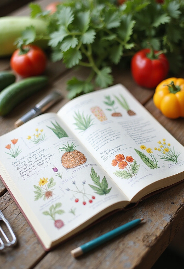 20 Mind-Blowing Vegetable Garden Hacks Every Beginner Should Know (You Won't Believe #15!) - 15. Create a Garden Journal