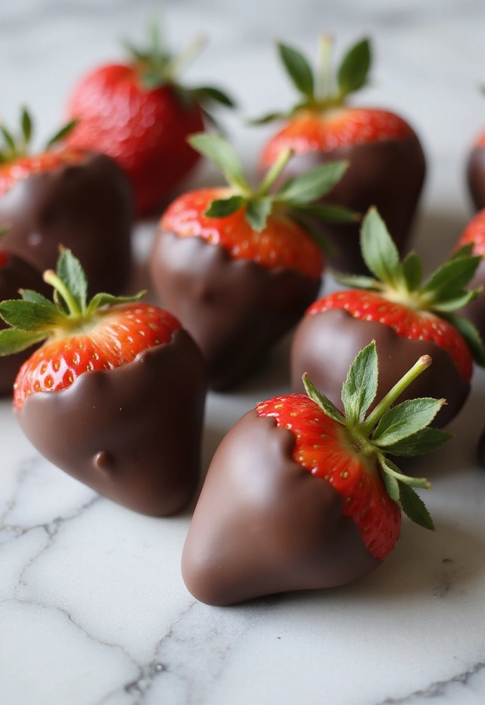 14 Guilt-Free Healthy Snacks That Are Too Good to Be True (And #6 Is a Must-Try!) - 1. Chocolate-Dipped Fruit