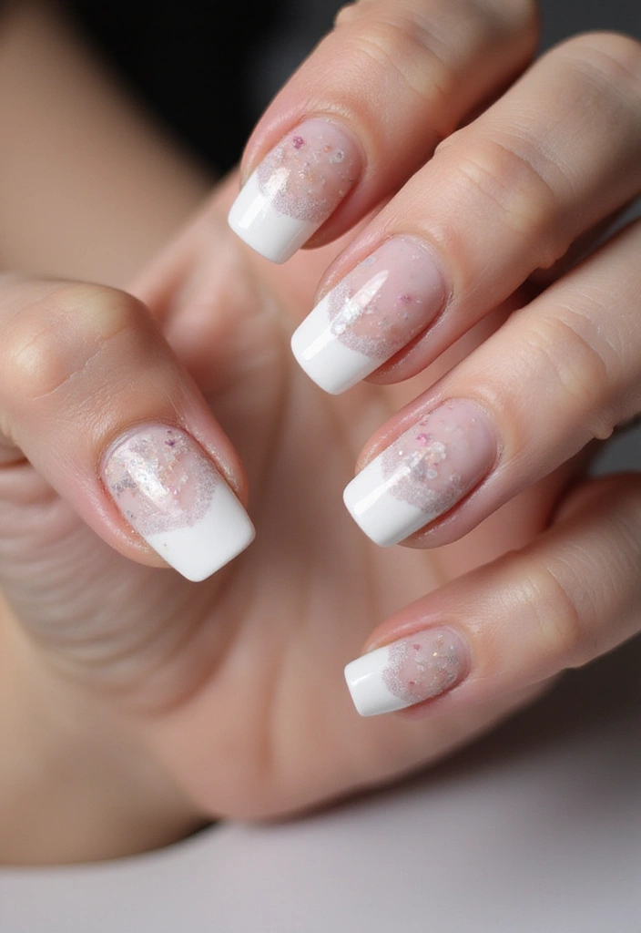 16 Glam French Tip Nails Designs Perfect for Any Occasion (You’ll Love #8!) - 6. Marble Effect