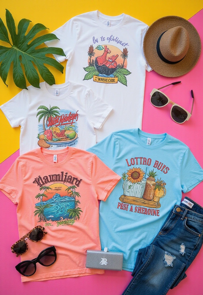 22 Summer Fashion Finds That Will Keep You Cool and Stylish (You Won't Believe #4!) - 11. Playful Graphic Tees
