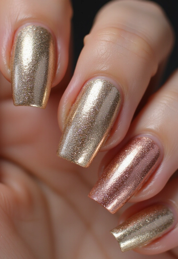19 Hottest Nail Trends for Summer 2025 (You’ll Want to Try Them All!) - 6. Metallic and Chrome