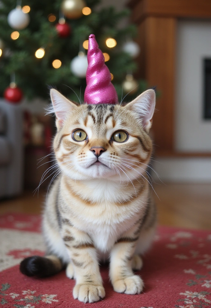 25 Hilariously Unique White Elephant Gifts That'll Steal the Show (You'll Be Laughing at #12!) - 1. Inflatable Unicorn Horn for Cats