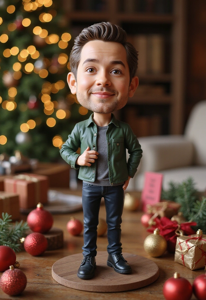 25 Hilariously Unique White Elephant Gifts That'll Steal the Show (You'll Be Laughing at #12!) - 14. Personalized Bobblehead