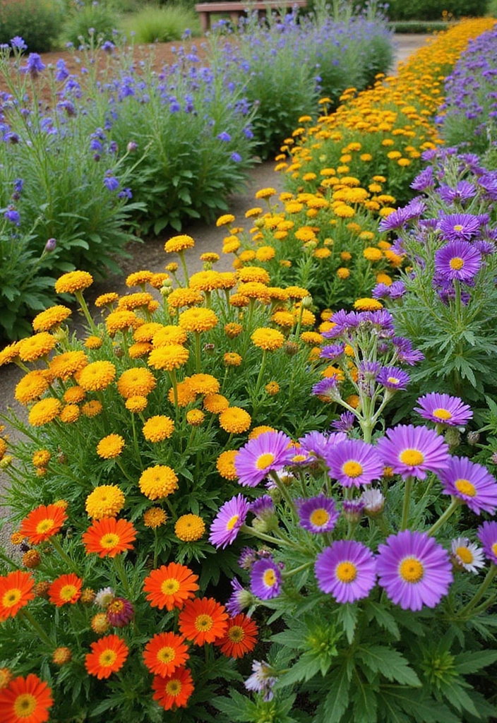 10 Colorful Flower Garden Ideas That Will Transform Your Yard Into Paradise! - 8. Edible Floral Haven