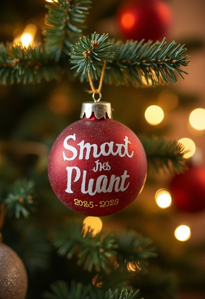 21 Personalized Fader Day Gifts That Will Make You Their Favorite! - 20. Customized Ornaments