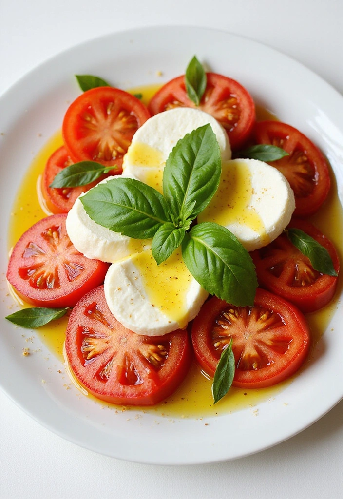 19 Easy International Dishes That Will Take Your Taste Buds on a World Tour! - 2. Italian Caprese Salad