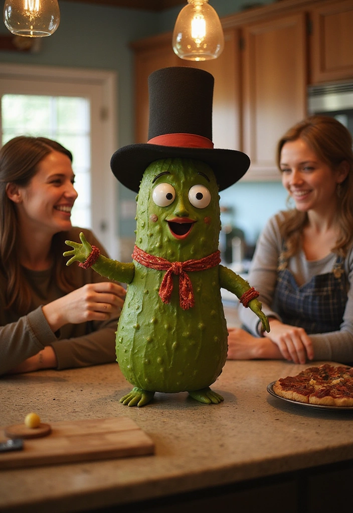 21 Quirky White Elephant Gifts Perfect for Your Holiday Party (Shocking #10 Will Leave You Speechless!) - 5. The Yodeling Pickle
