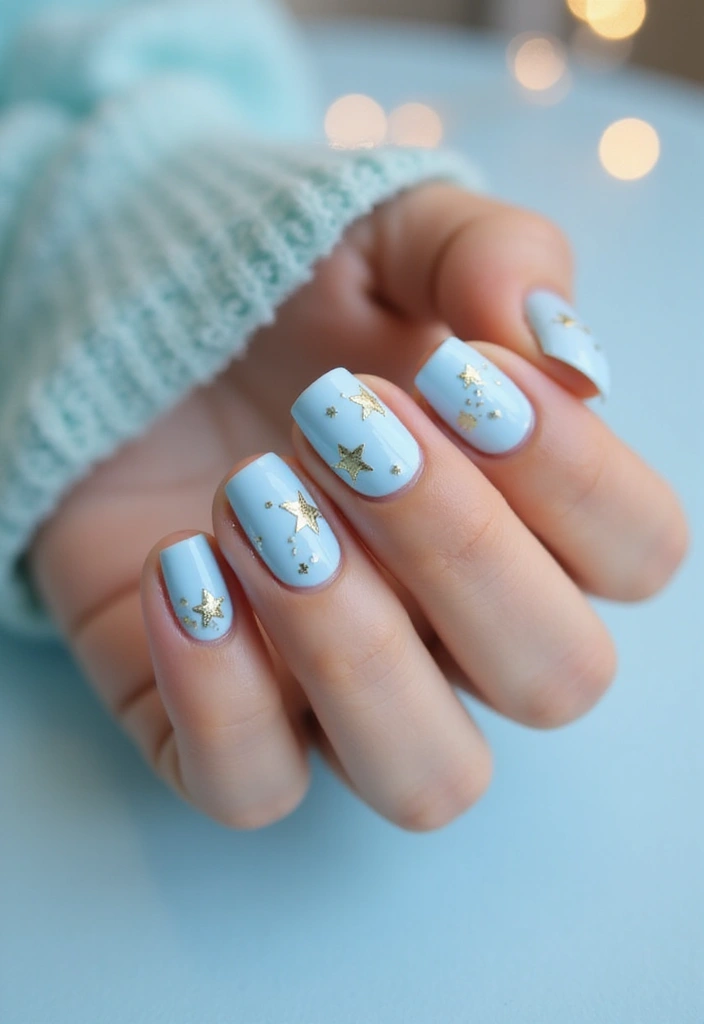 13 Pastel Summer Nails That Are Perfect for a Sweet, Dreamy Look! - 4. Baby Blue Bliss