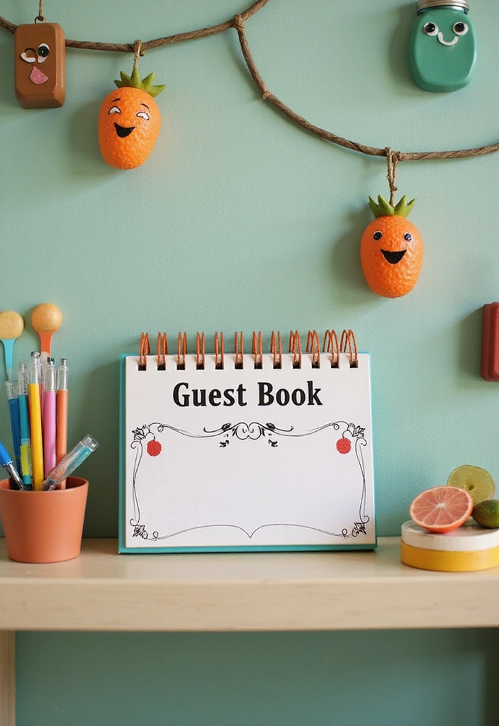 21 Quirky White Elephant Gifts Perfect for Your Holiday Party (Shocking #10 Will Leave You Speechless!) - 3. The ‘Bathroom Guest Book’