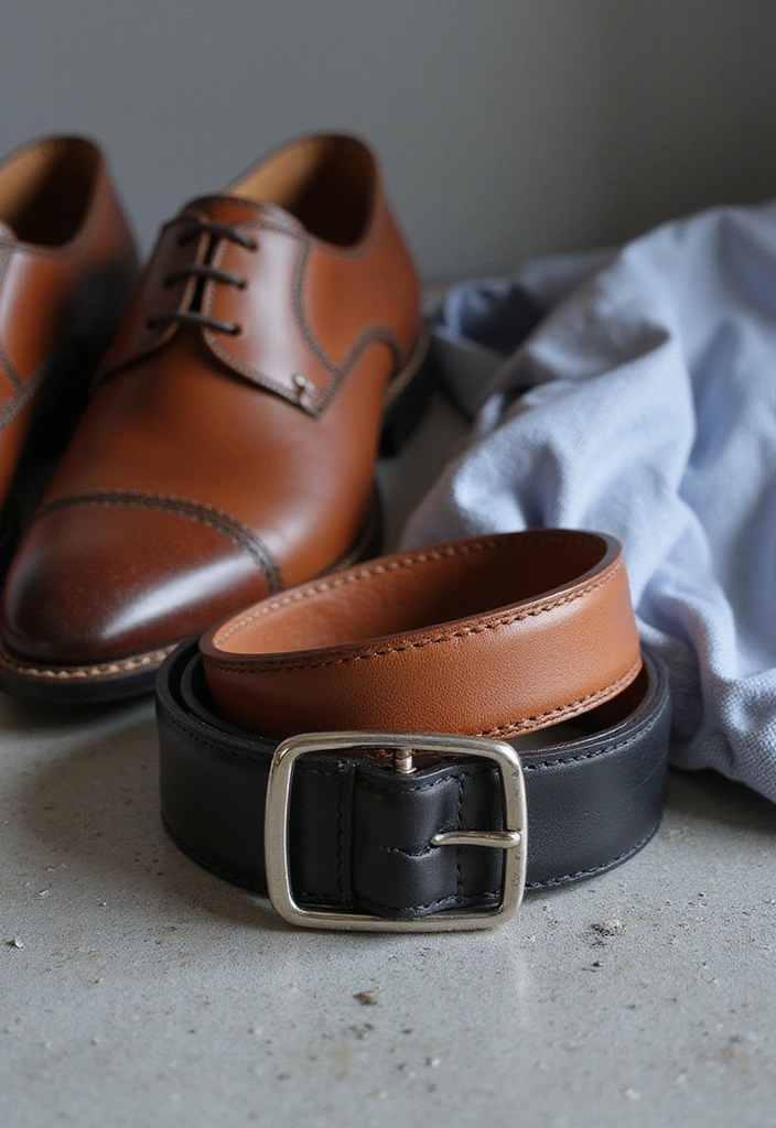 19 Men's Fashion Essentials Every Guy Should Own (You’ll Thank Us for #6!) - 13. Versatile Belt
