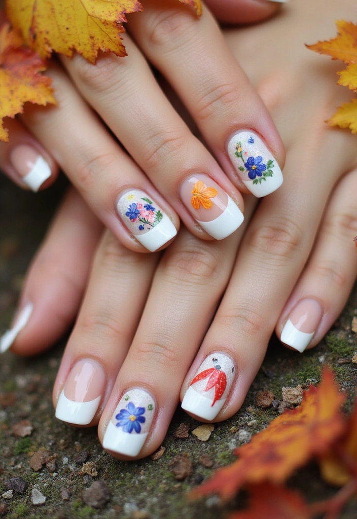 11 Nail Art Techniques to Perfect Your French Nails (You’ll Be a Pro After #5!) - 11. Seasonal Themes