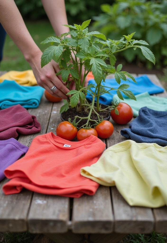 17 Genius Gardening Hacks That Will Change the Way You Grow (Tip #9 Will Blow Your Mind!) - 4. Use Old T-Shirts as Plant Ties