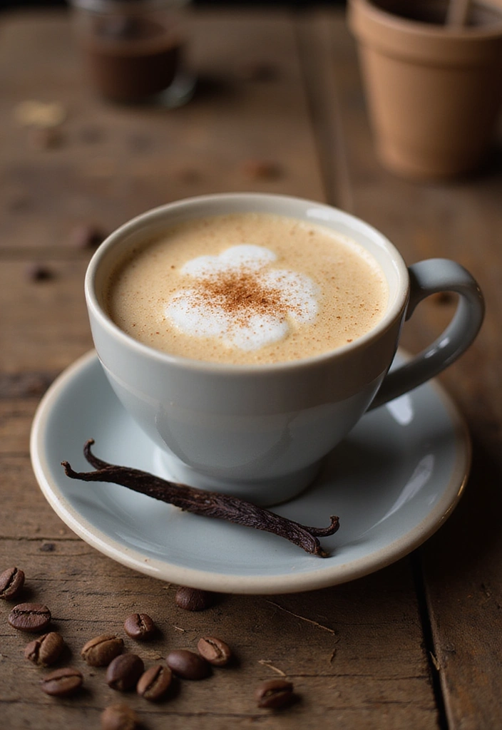 13 Coffee Recipes That Will Make You Ditch Your Favorite Café (You’ll Want to Try #8!) - 1. Creamy Vanilla Latte