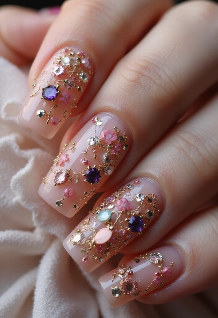 19 Hottest Nail Trends for Summer 2025 (You’ll Want to Try Them All!) - 12. 3D Nail Art