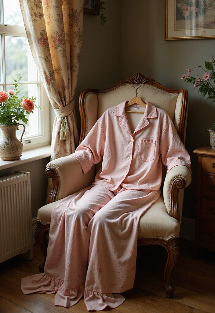 11 Stylish Pajama Sets That Make Lounging Look Luxurious (Get Ready for #4!) - 6. Vintage Vibes
