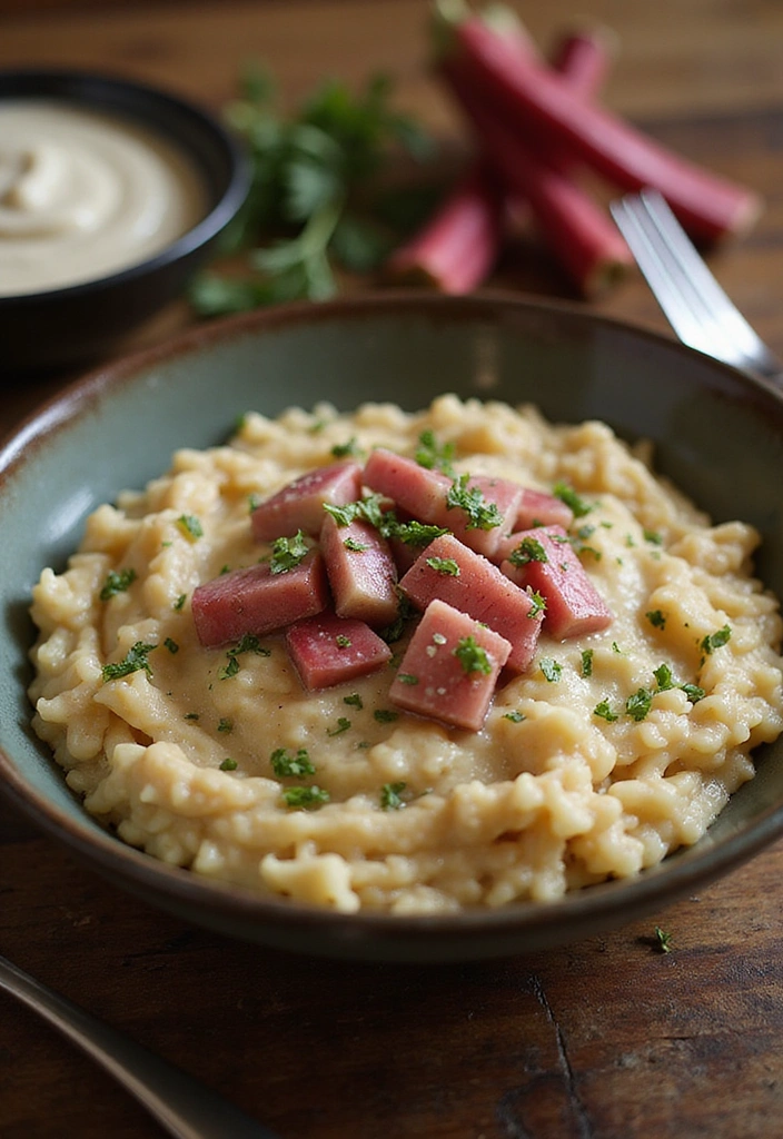 12 Savory Rhubarb Recipes That Will Change Your Dinner Game Forever! - 9. Rhubarb Risotto