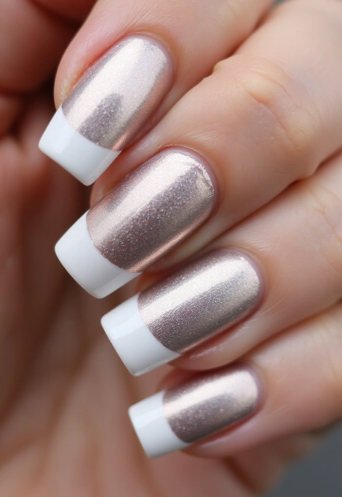 20 Stunning French Tip Nails Ideas That Will Leave You Breathless (Wait Until You See #8!) - 1. Classic Elegance with a Twist