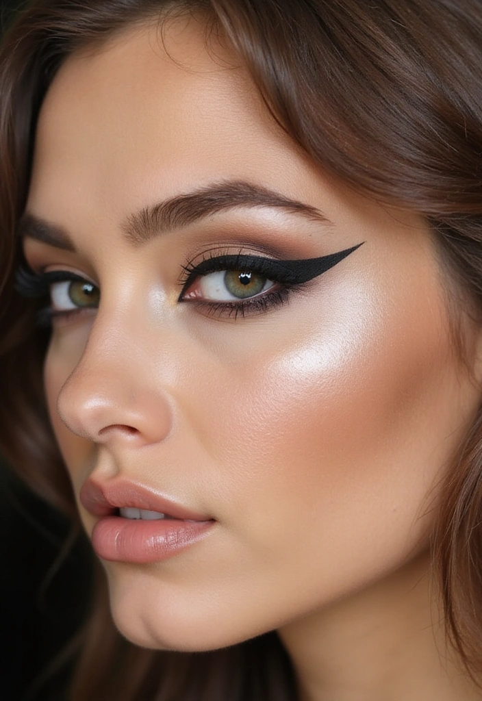 15 Eyeliner and Eyeshadow Techniques That Will Give You Smoky Eyes Like a Pro! - 6. Smoky Eye with Winged Liner