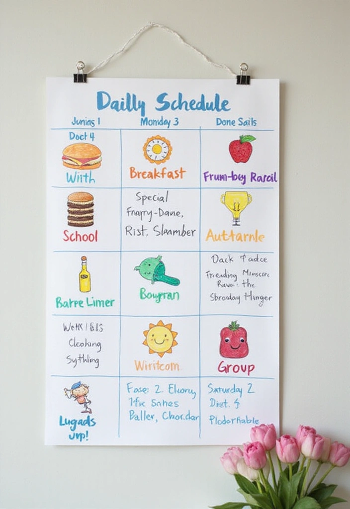 12 Effective Discipline Techniques That Will Make Your Kids Listen (You Won't Believe #4!) - 3. Consistent Routines