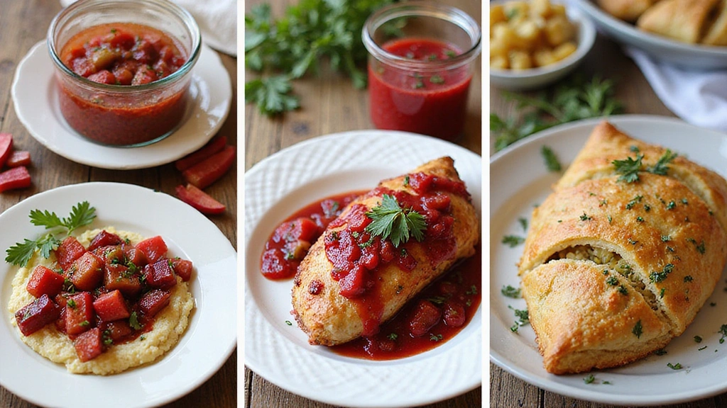 12 Savory Rhubarb Recipes That Will Change Your Dinner Game Forever!