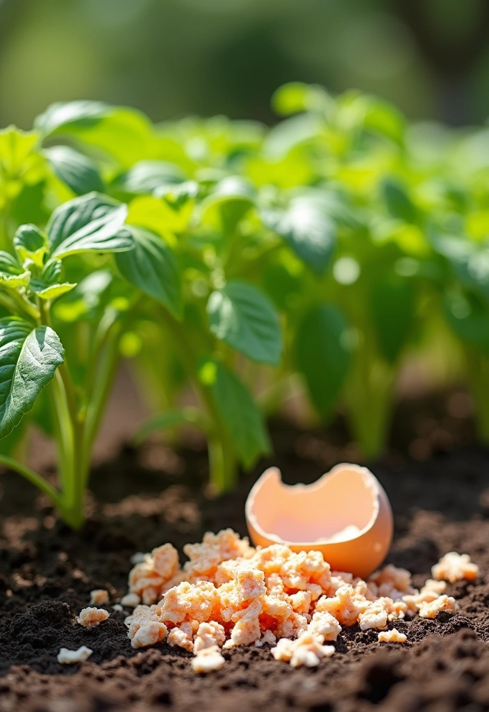 20 Mind-Blowing Vegetable Garden Hacks Every Beginner Should Know (You Won't Believe #15!) - 9. Use Eggshells for Calcium