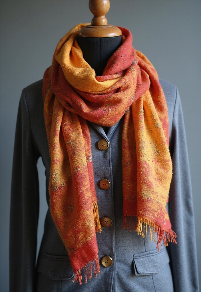 19 Fashion-Forward Fader Day Gifts That They'll Show Off (You’ll Wish You Got #4!) - 8. Vibrant Scarves