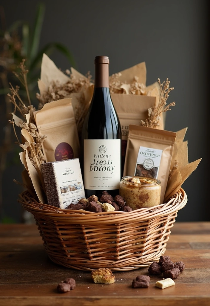 14 Classy Luxury Gifts for Dad That Will Make Him Feel Special (Wait Until You See #4!) - 11. Gourmet Gift Basket