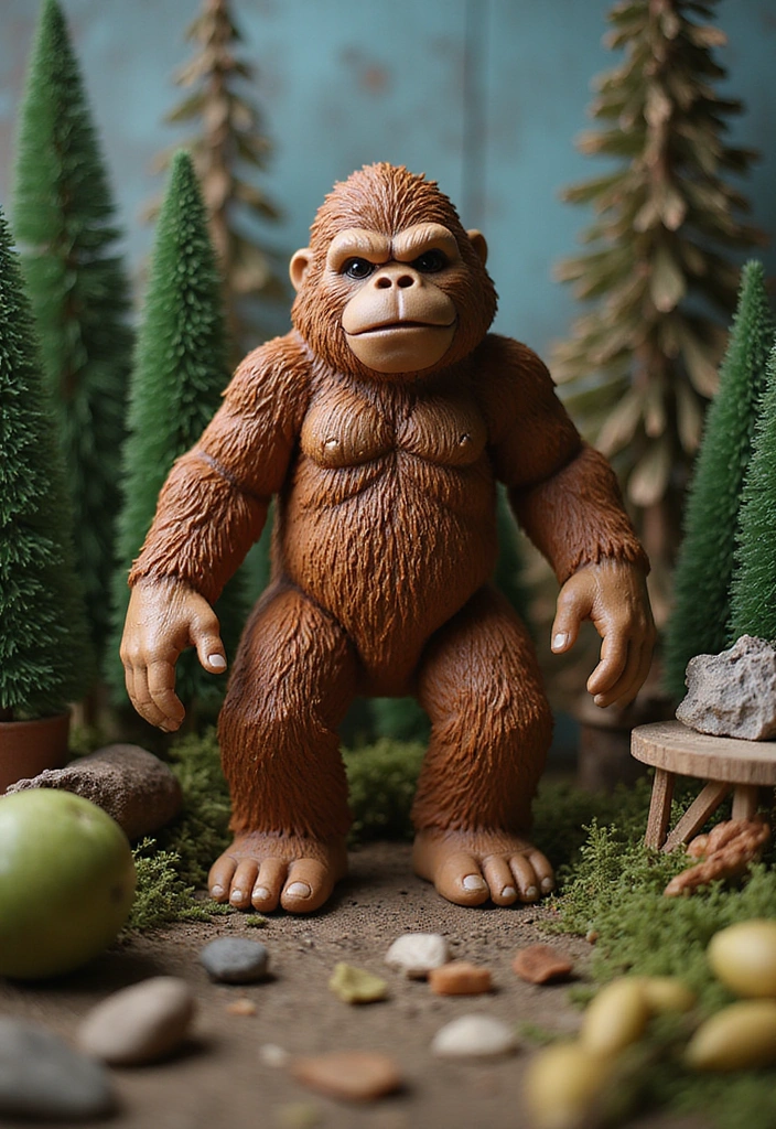21 Quirky White Elephant Gifts Perfect for Your Holiday Party (Shocking #10 Will Leave You Speechless!) - 18. The Bigfoot Action Figure