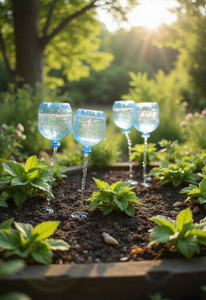 17 Genius Gardening Hacks That Will Change the Way You Grow (Tip #9 Will Blow Your Mind!) - 6. Repurpose Plastic Bottles for Watering