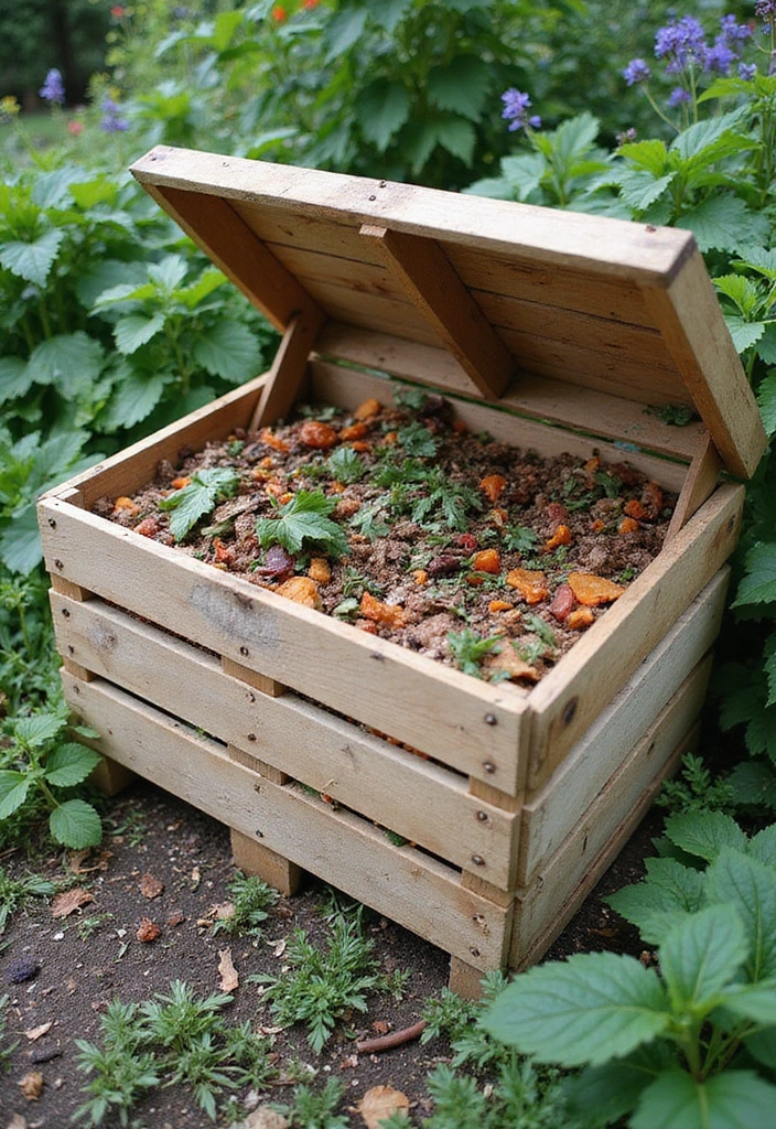 10 Easy Vegetable Gardening Hacks That Will Transform Your Backyard Into a Food Paradise! - 8. Create a DIY Compost Bin