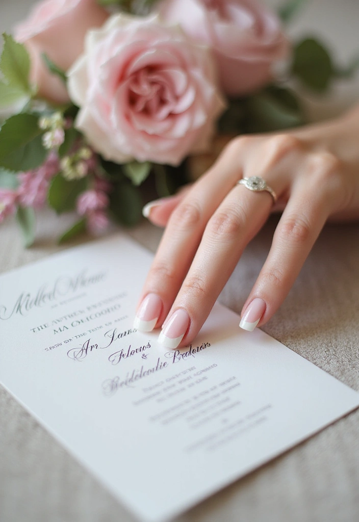 14 Bridal French Tips Every Bride Should Consider (Tip #10 Is a Showstopper!) - 2. Ombre French Tips