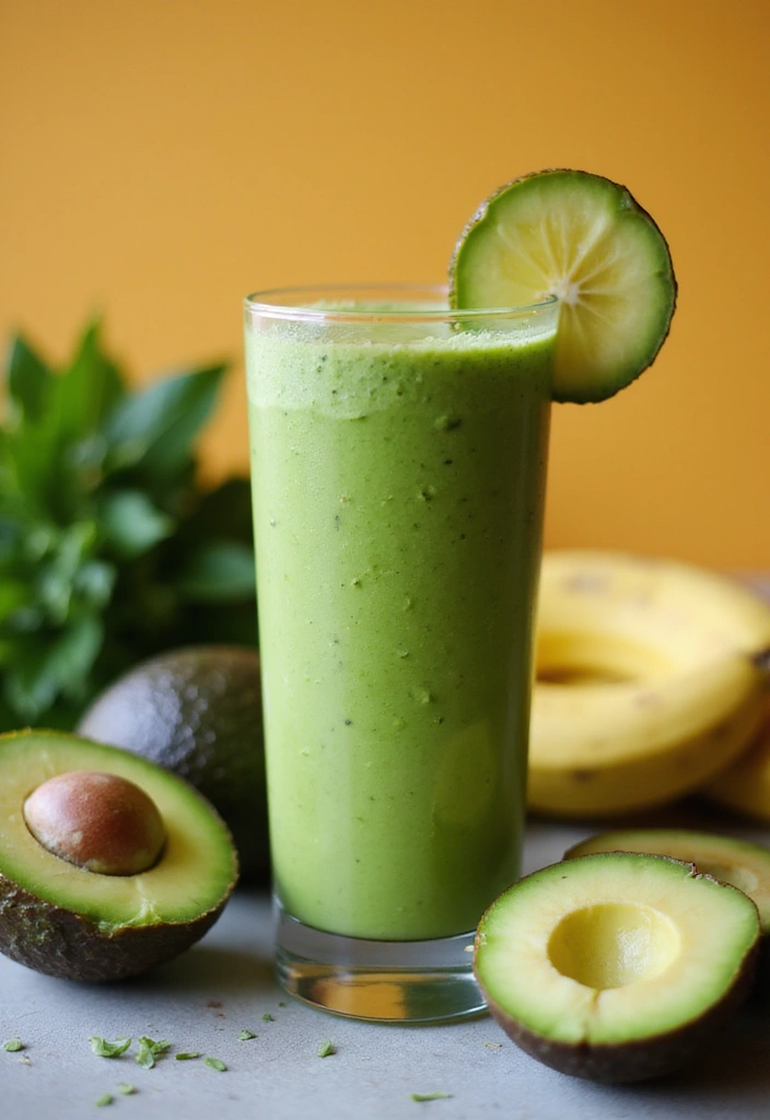 9 Refreshing Summer Smoothies That Will Keep You Cool All Day Long (You Can't Miss #1!) - 4. Creamy Avocado Smoothie