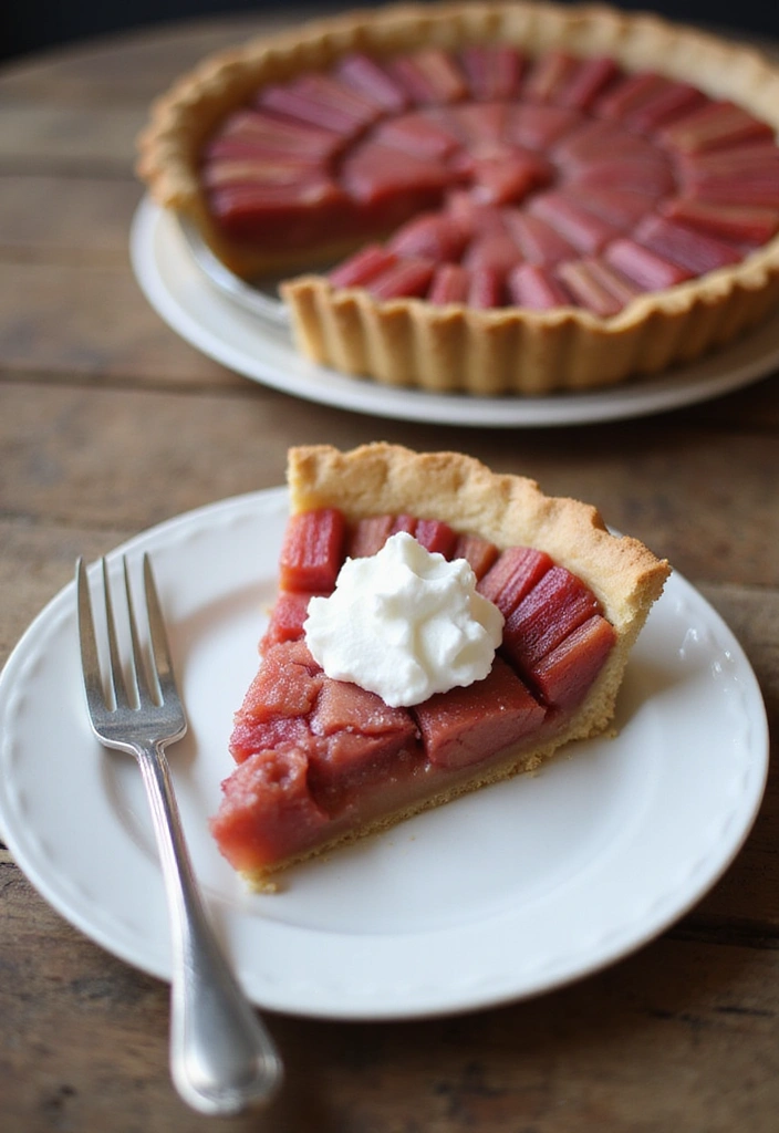 14 Delicious Vegan Rhubarb Recipes That'll Surprise Even the Meat Lovers! - 3. Vegan Rhubarb Pie