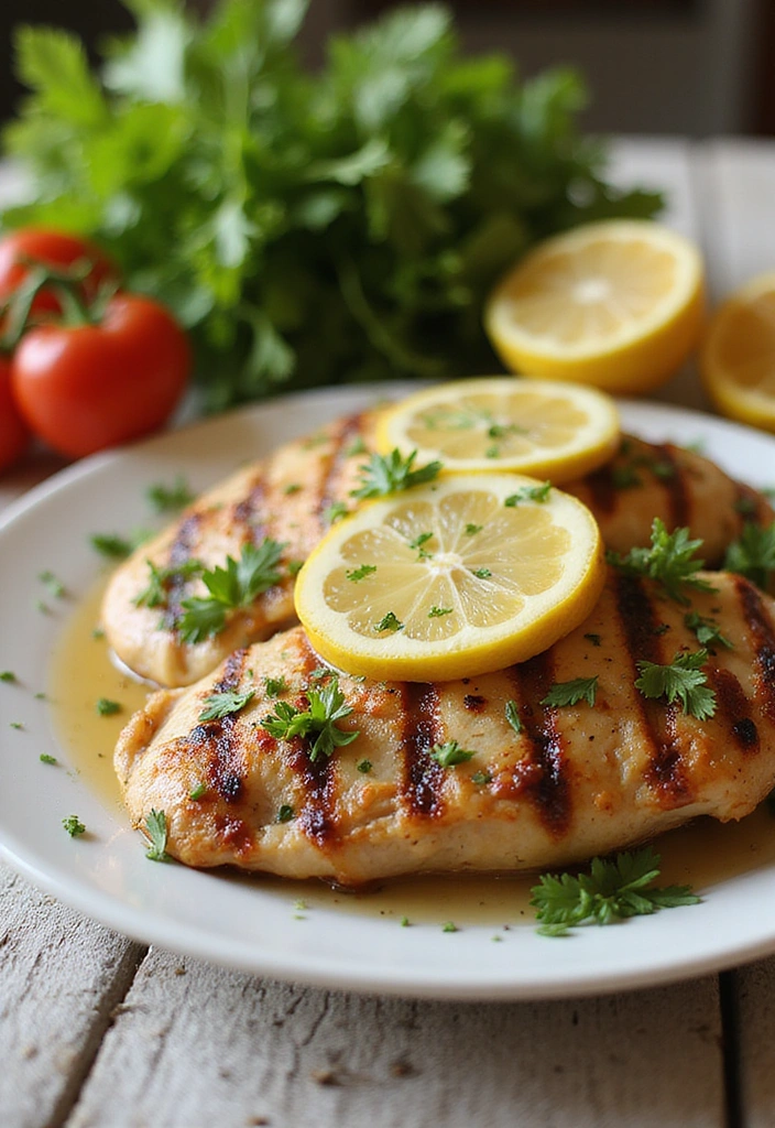 15 Easy Summer Meals That'll Make You Wonder How You Ever Lived Without Them! - 8. Lemon Herb Grilled Chicken
