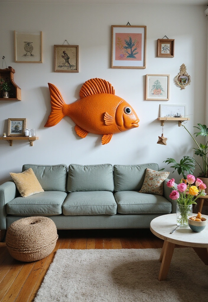 21 Quirky White Elephant Gifts Perfect for Your Holiday Party (Shocking #10 Will Leave You Speechless!) - 4. The Singing Fish Wall Décor