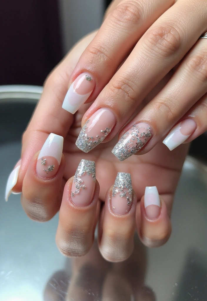 13 Gorgeous French Tip Nail Shapes That Will Complement Your Style Perfectly! - 3. Coffin Nails for a Bold Statement