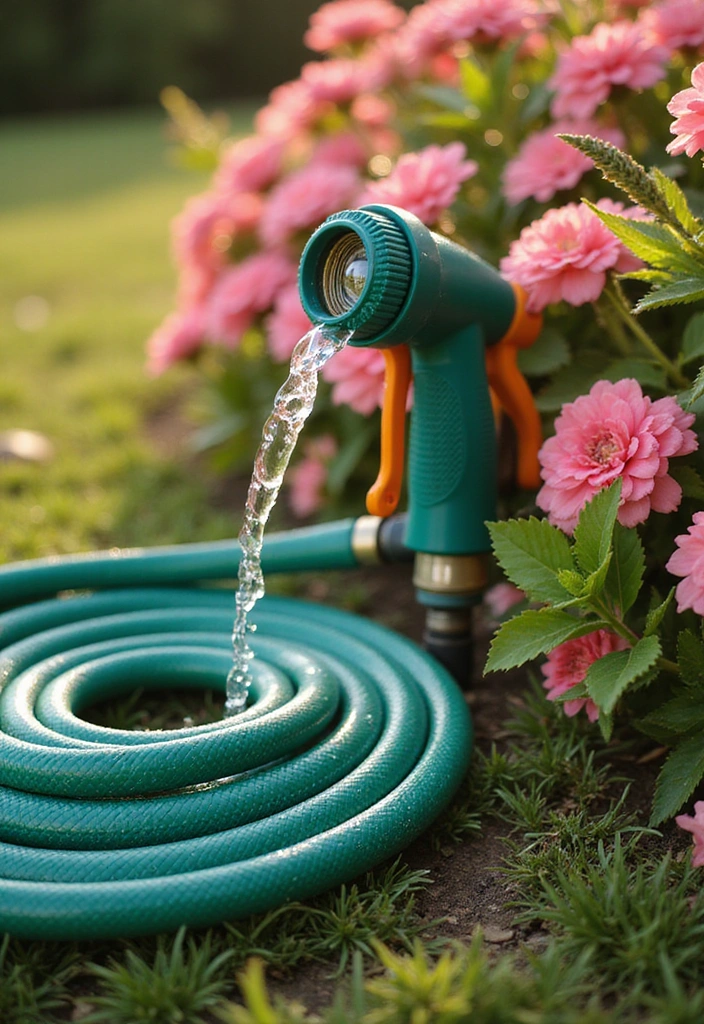 19 Essential Gardening Tools Every Gardener Needs (You Won't Believe #11!) - 7. Hose with Nozzle
