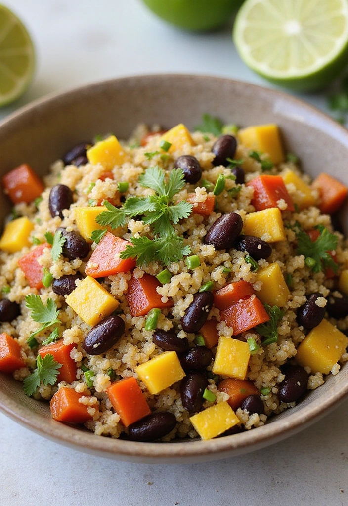 15 Healthy Meals You Can Prep in Under 30 Minutes (Your Taste Buds Will Thank You!) - 1. Quinoa and Black Bean Salad