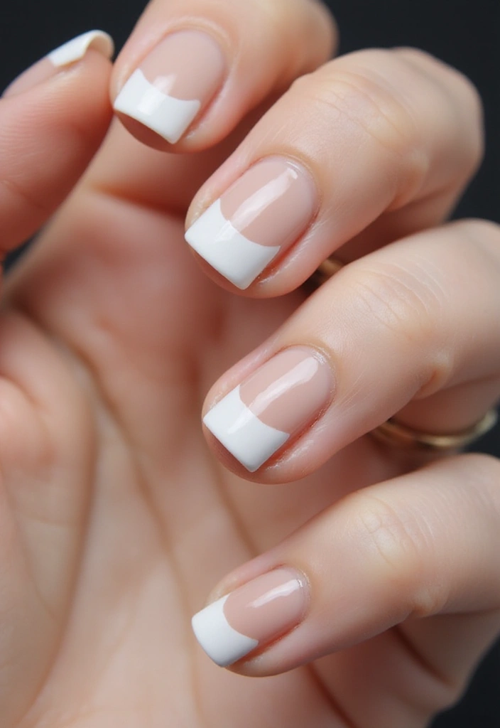 18 Creative French Nail Art Techniques You Didn't Know You Needed! - 6. Negative Space French Tips
