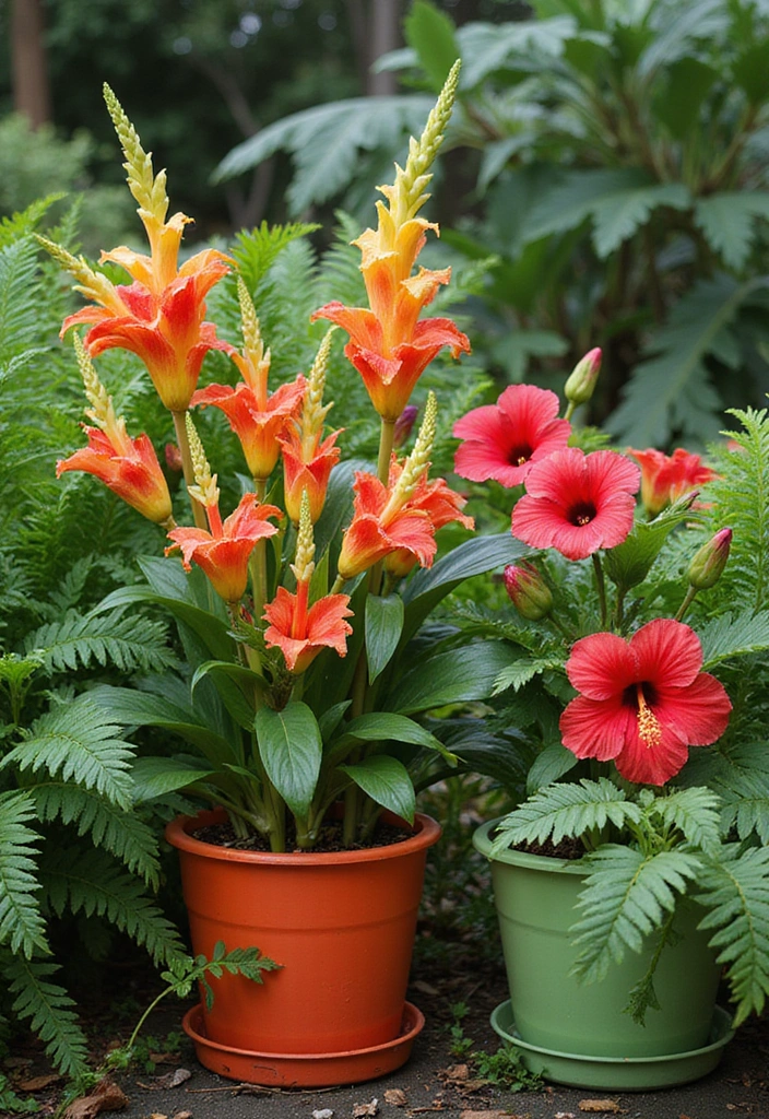 10 Colorful Flower Garden Ideas That Will Transform Your Yard Into Paradise! - 4. Tropical Oasis