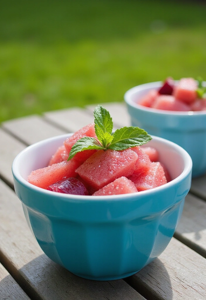 11 Scrumptious Vegan Rhubarb Recipes You Never Knew You Needed! - 9. Rhubarb Granita
