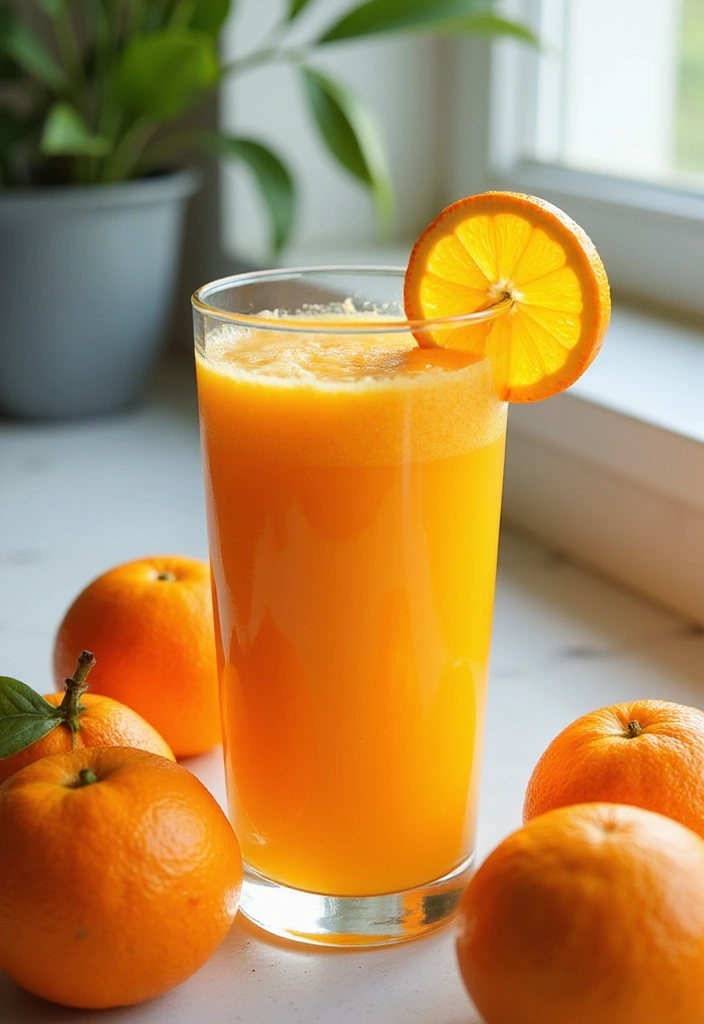 9 Refreshing Summer Smoothies That Will Keep You Cool All Day Long (You Can't Miss #1!) - 5. Citrus Splash Smoothie