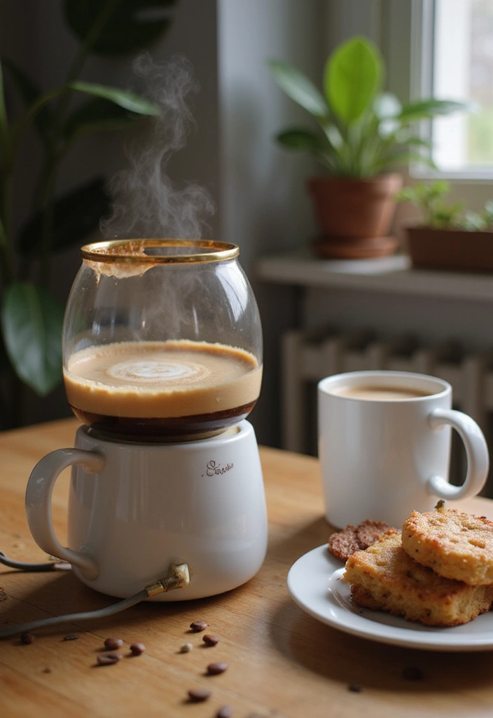 21 Quirky White Elephant Gifts Perfect for Your Holiday Party (Shocking #10 Will Leave You Speechless!) - 19. The ‘Funny Coffee’ Mug Warmer