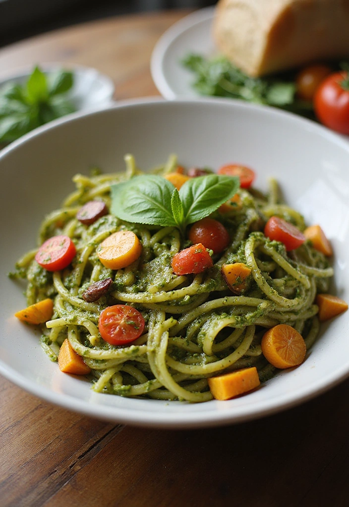16 Pasta Recipes That Will Make You a Kitchen Superstar (Don’t Skip #11!) - 3. Pesto Pasta Primavera