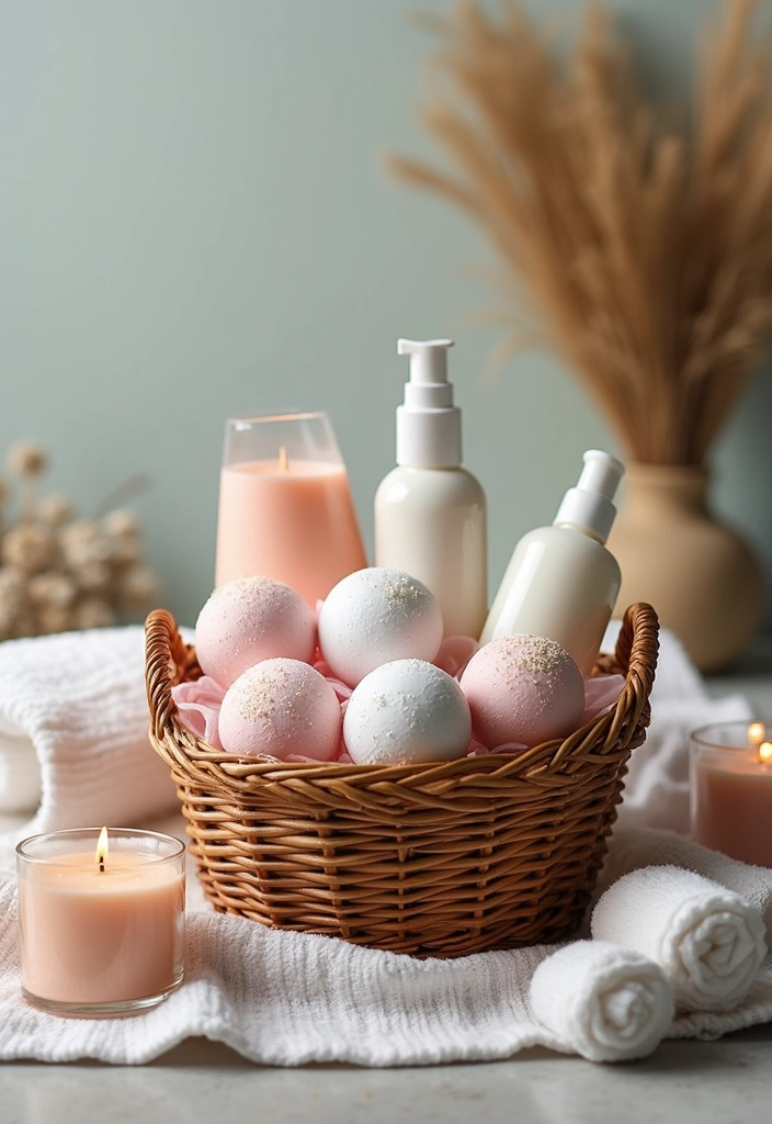 21 Wellness Fader Day Gifts That Promote Self-Care (Trust Us, #10 Will Change Their Life!) - 10. Spa Gift Basket