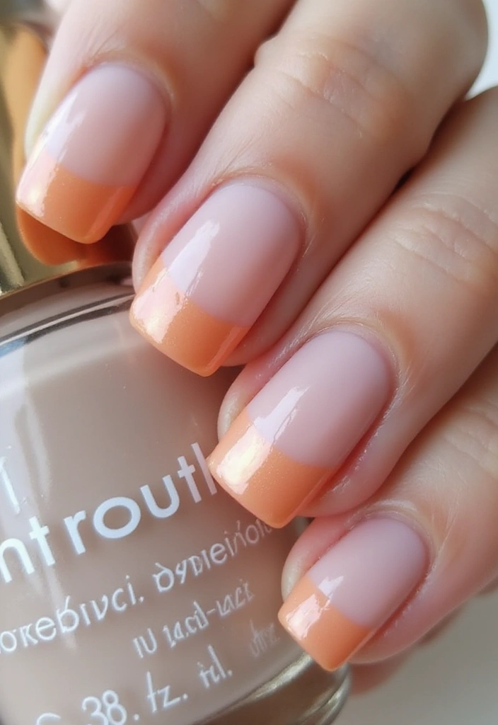 16 Glam French Tip Nails Designs Perfect for Any Occasion (You’ll Love #8!) - 7. Ombre Chic